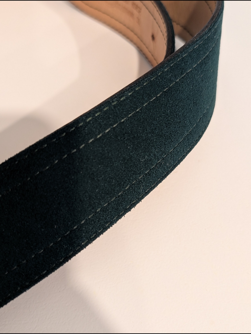 Hobby Horse Co Dark Green Suede Waist Belt - Picture 2 of 8